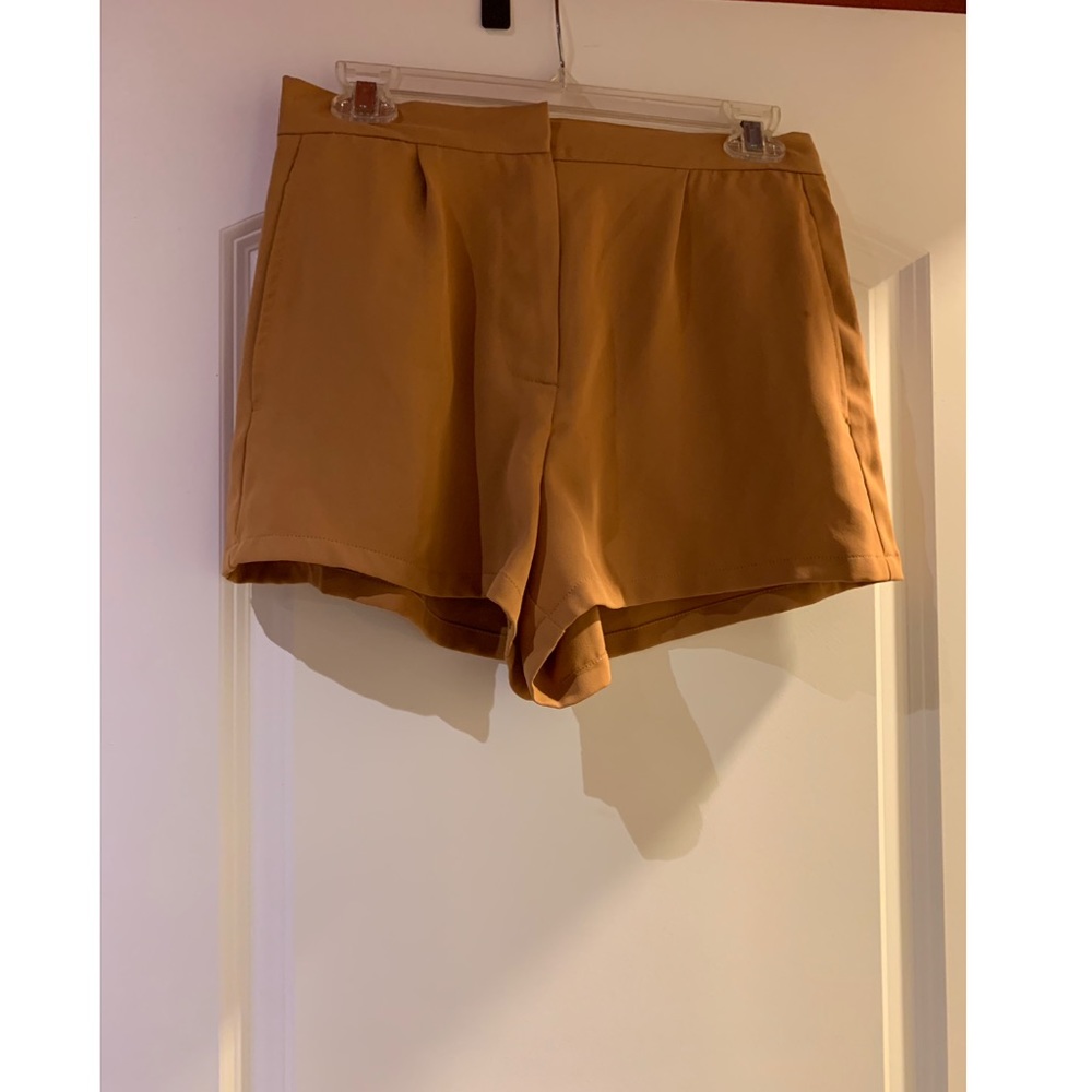 Mustard yellow shorts